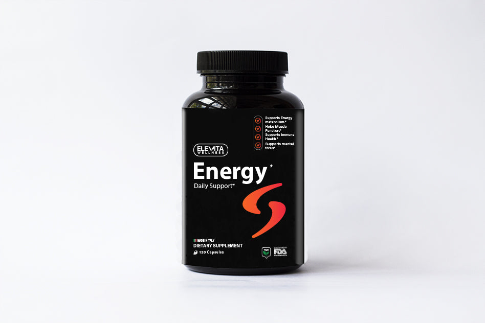 Energy – Natural Daily Support Supplement | 120 Capsules