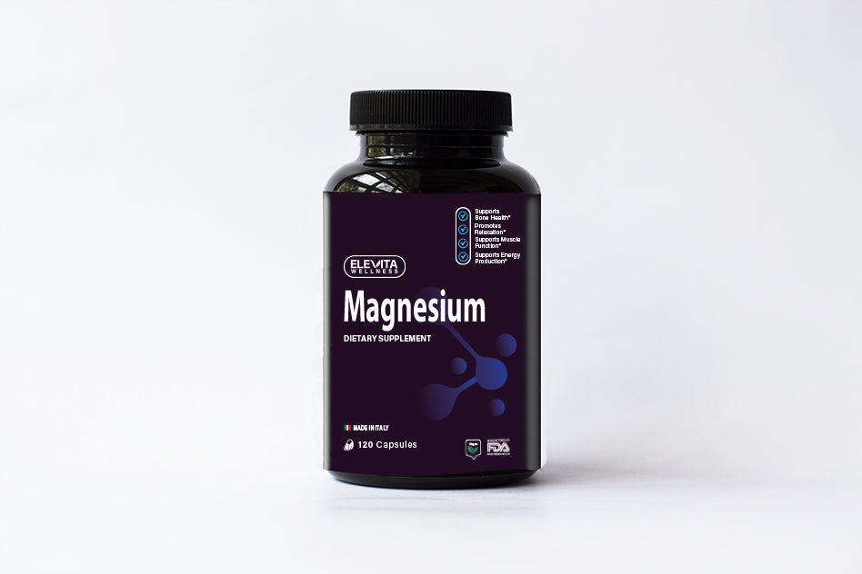 Magnesium – Stress Relief & Muscle Recovery | 120 Capsules